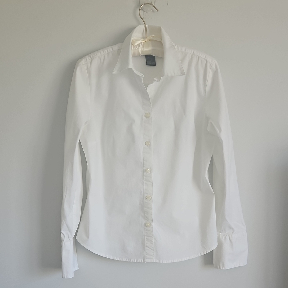 Classic White Womens Business Shirt